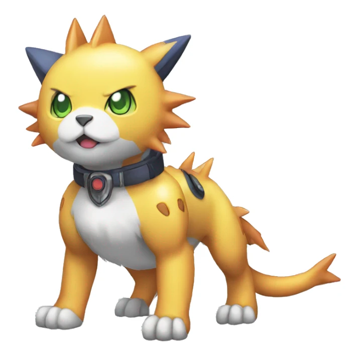  kawaii cool edgy Digimon-Fakemon-animal full body sticker