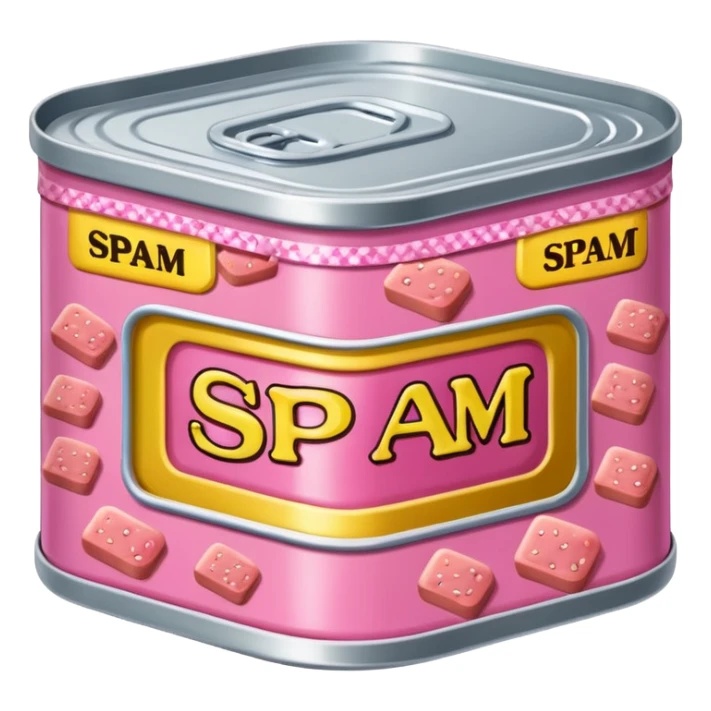 spam as any kind of unwanted, unsolicited message sticker