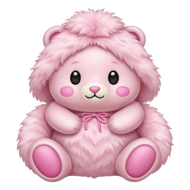 Light pink toy for newborn girl sticker