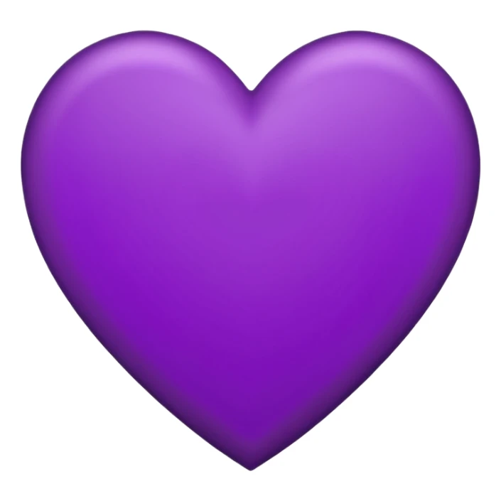 purple heart qith black hertagram on it sticker