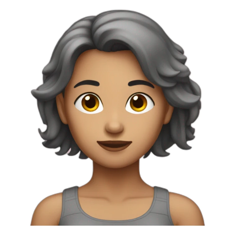 femme sans seins sticker