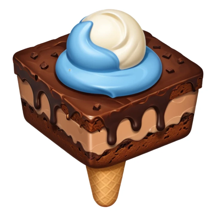 Ben & Jerry's Chocolate Fudge Brownie sticker