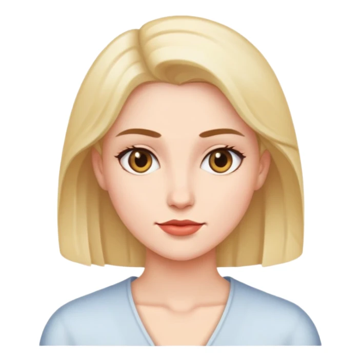 top half of a woman, upper body sticker