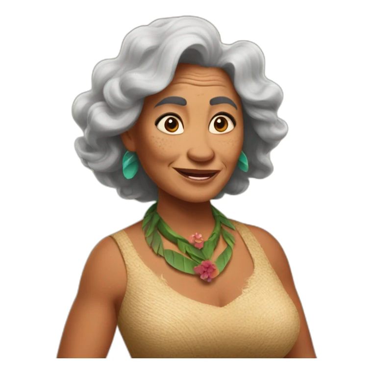 Grand mother Moana Disney  sticker
