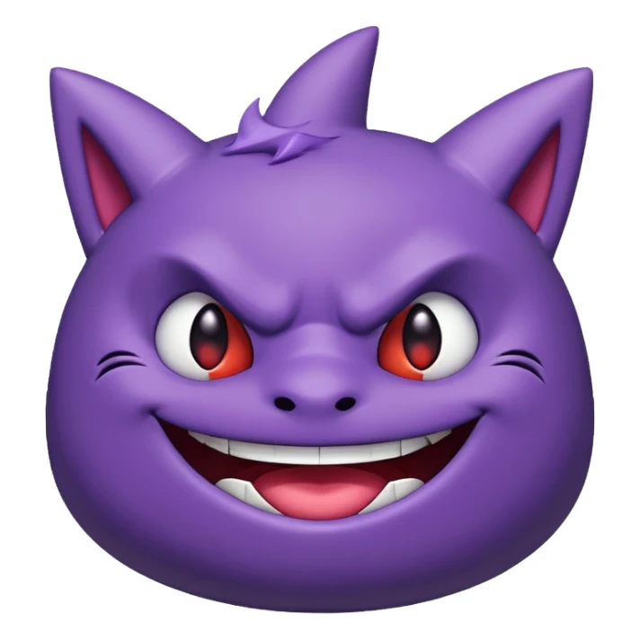 I want a cute Gengar sticker