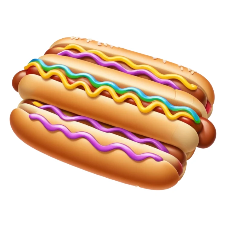 Gay hot dog sticker