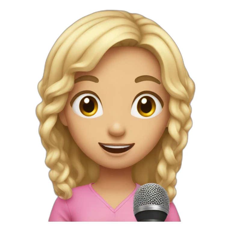 girls at karaoke sticker