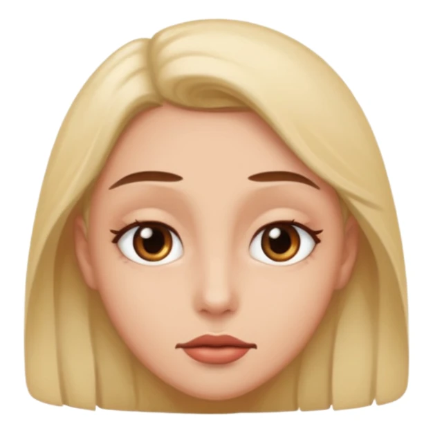 An emoji that sees something it likes and lusts for sticker