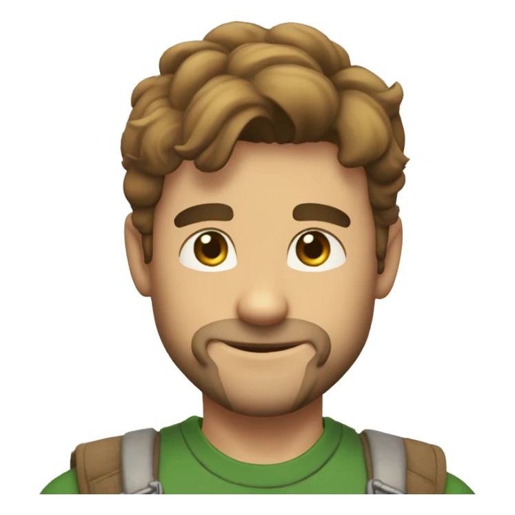 Leon musculoso diciendo okey sticker