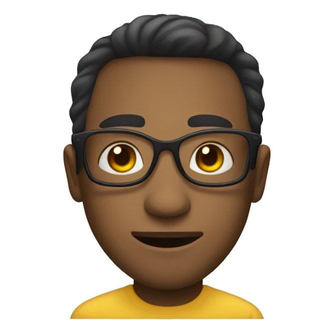 I'm wearing glasses, a man with a fair complexion, and a black hornet sticker