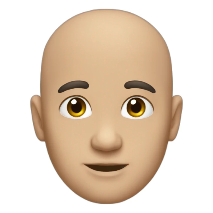 bald sticker