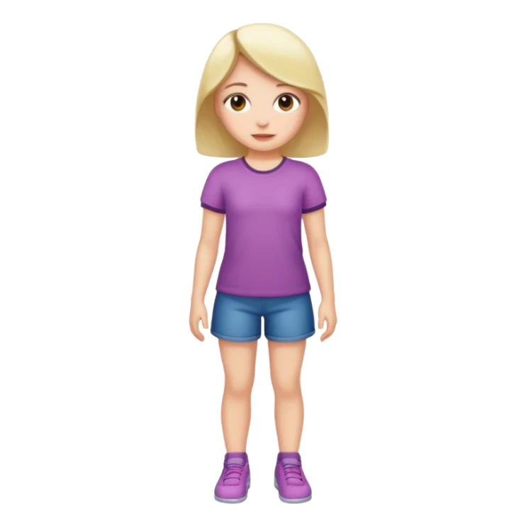 Naked girl, butt, full body  sticker