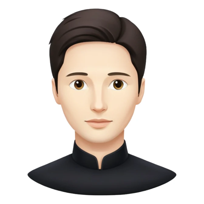 Pavel Durov photorealistic sticker