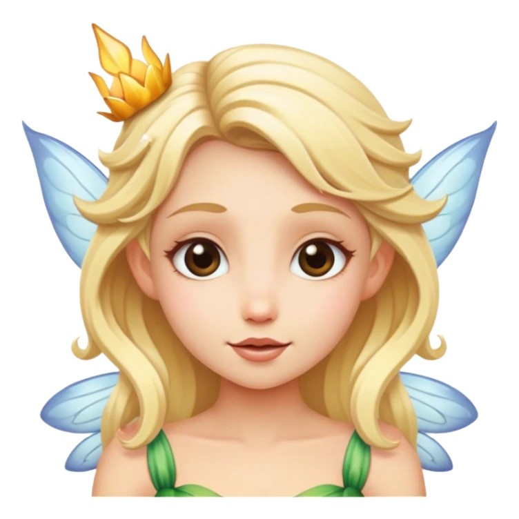 blonde fairy sticker