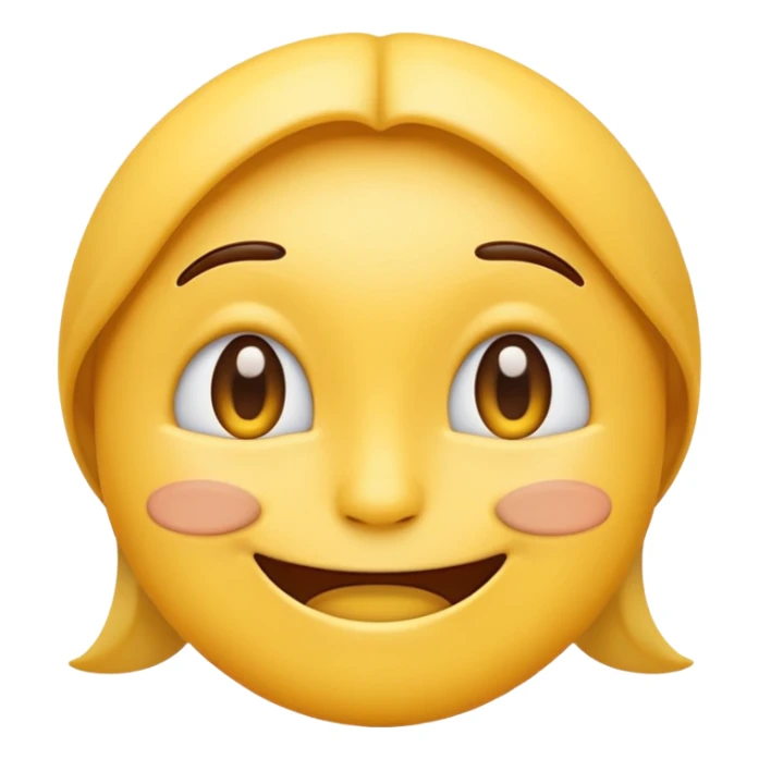 Emoji, hurtful smile sticker