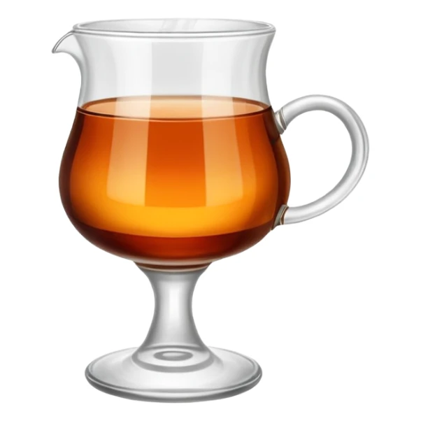 Turkish tea with a turkish glass sticker