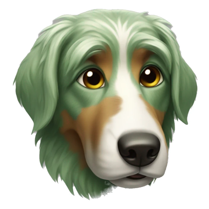 Greeny woof  sticker