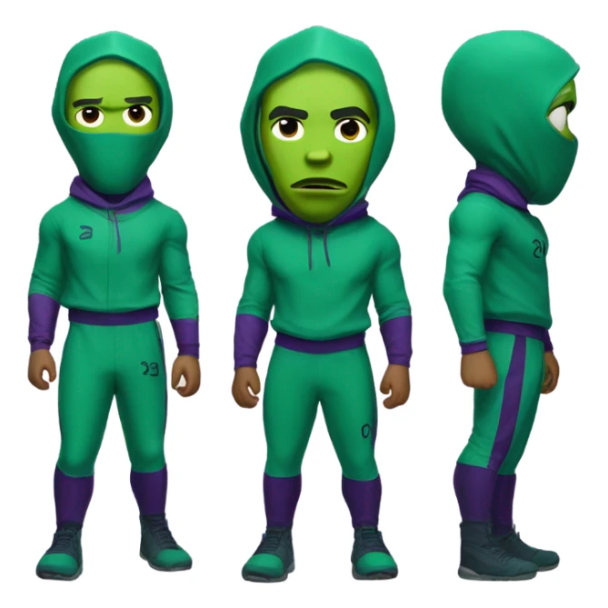 Thanos , player 230 from squid game season 2 sticker