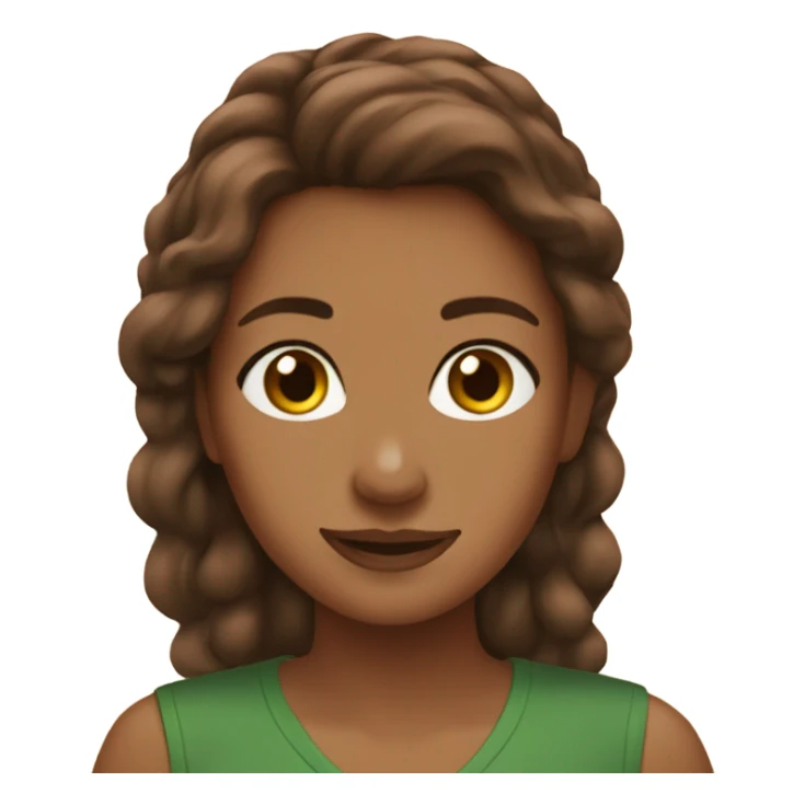 Girl brown hair at Olive Garden sticker