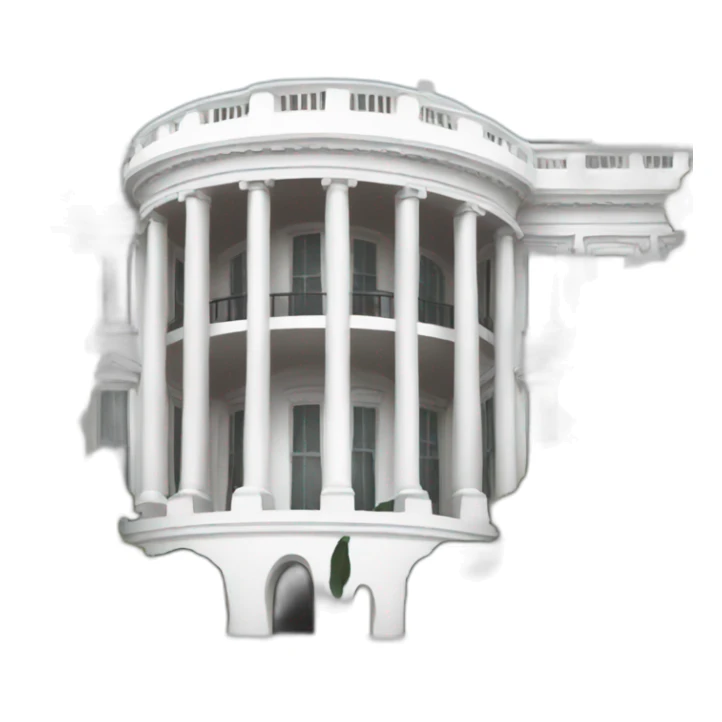The White House  sticker