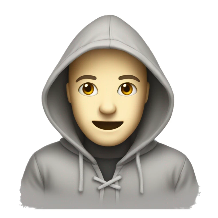 Cheese in hoodie sticker