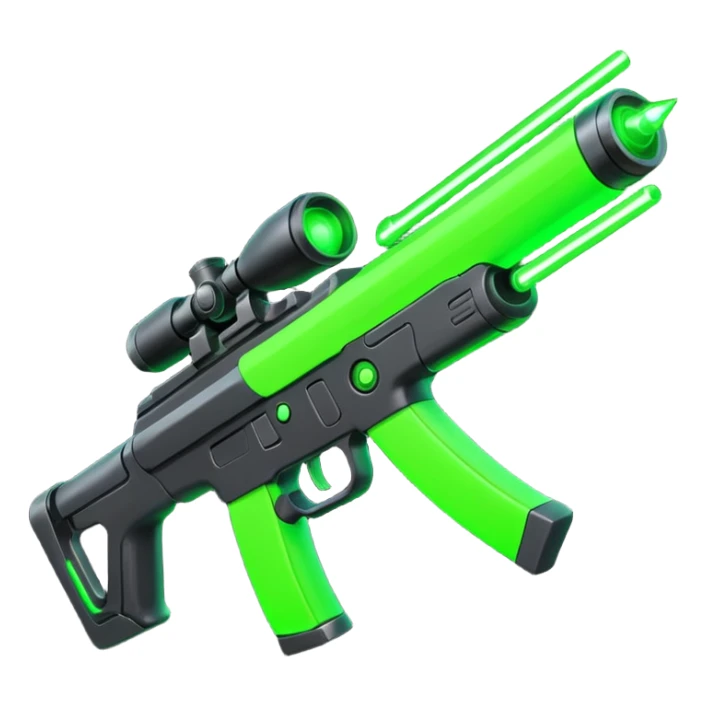  shooter game with this color 9654F4  and neon green sticker
