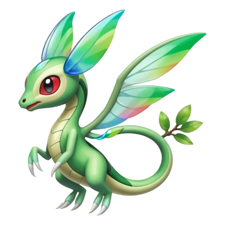 Meloetta-Flygon-Pokémon-Fakémon-creature sticker