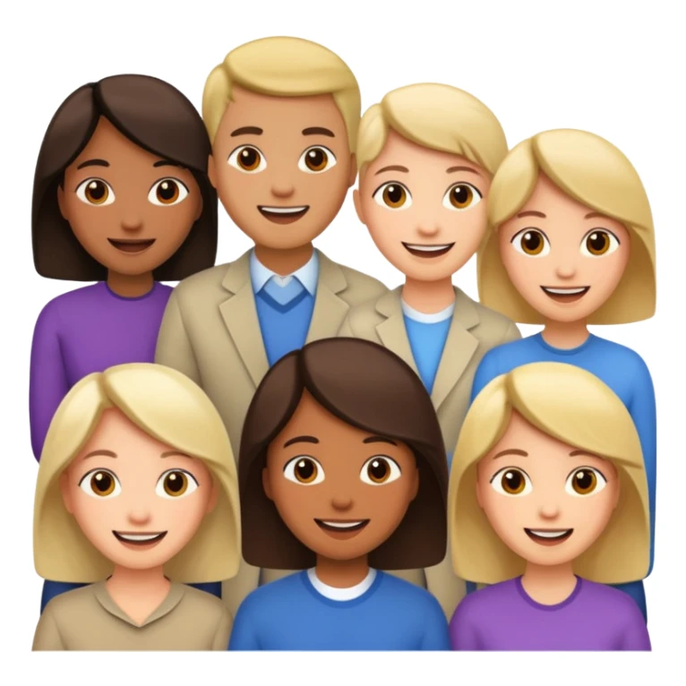 Group of person discuss sticker