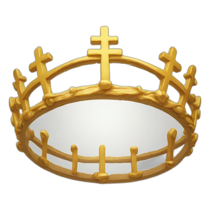 Couronne Jésus sticker