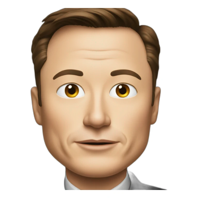 Elon musk president with flag sticker