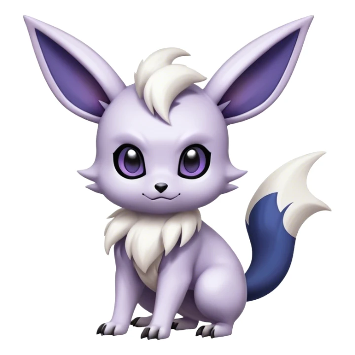 Cool Cute Kawaii Noibat-Eevee-Absol-Eevee-Pokemon Full Body sticker