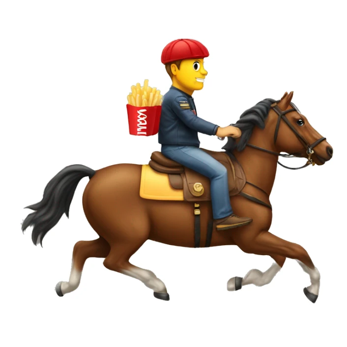 Riding with a Big Mac, this ain’t no fast food sticker