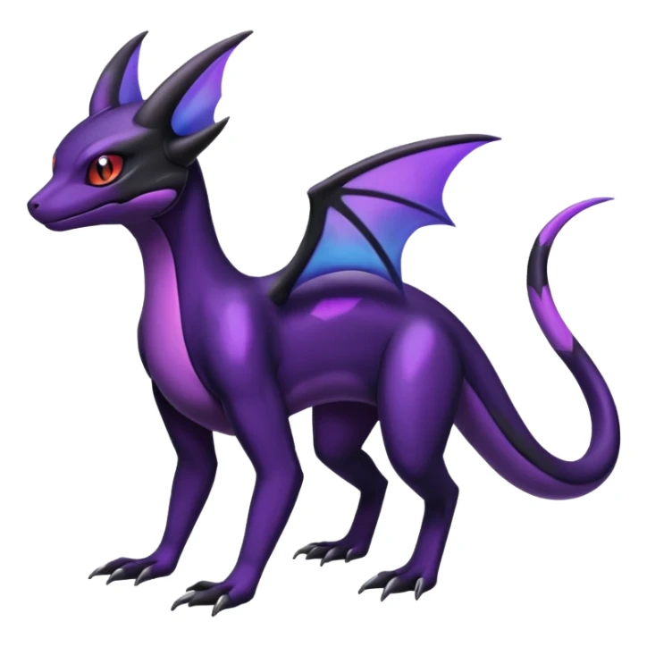 Shiny Salandit-Noivern-Umbreon-Hybrid (Full body) sticker