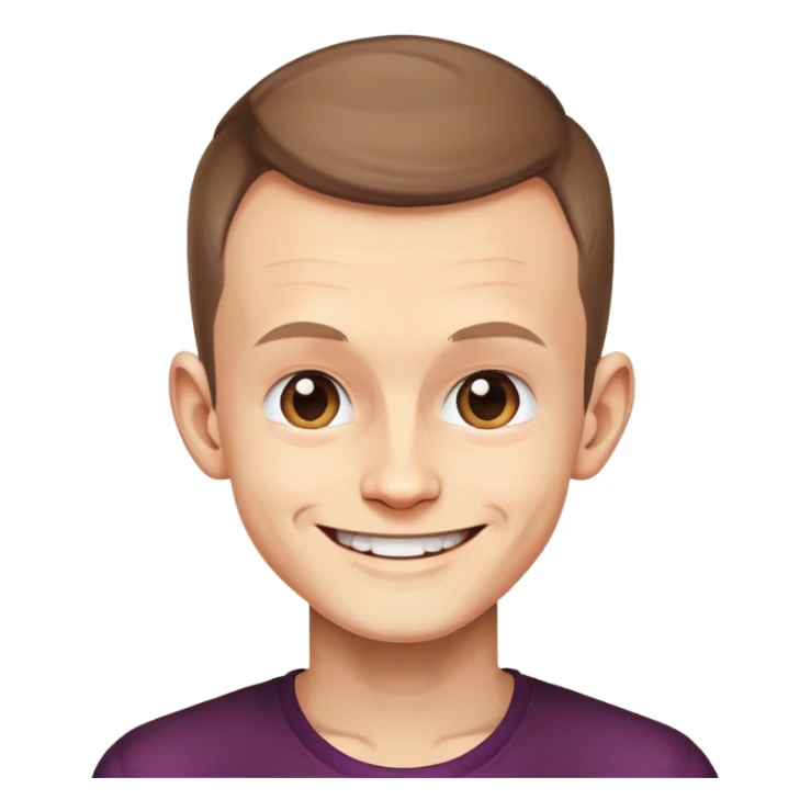 give me a vitalik butering emoji sticker