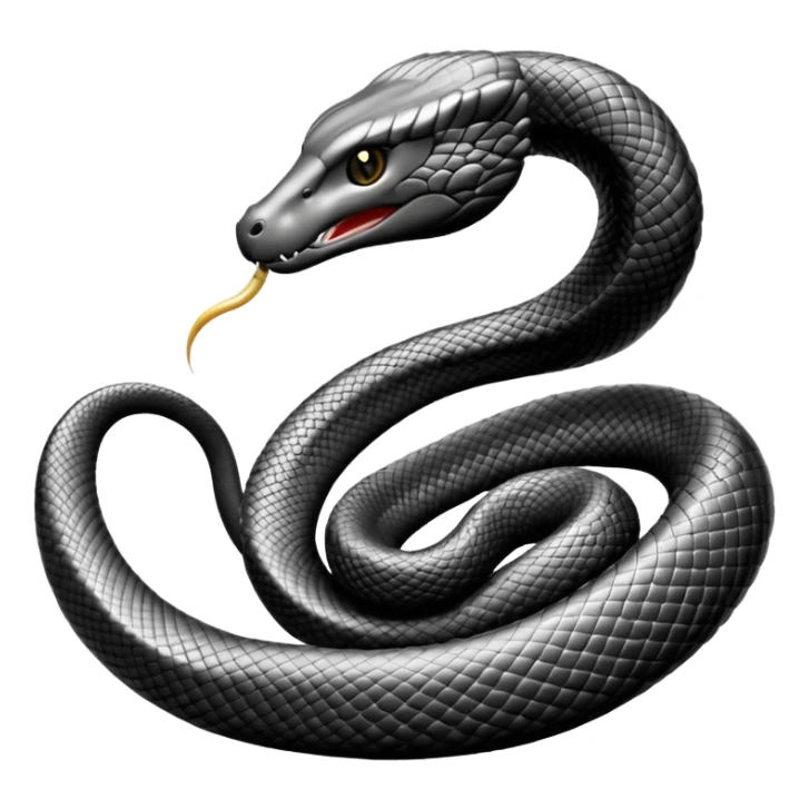 Faça o ouroboros a cobra comendo seu próprio rabo em preto e branco de forma bonita sticker