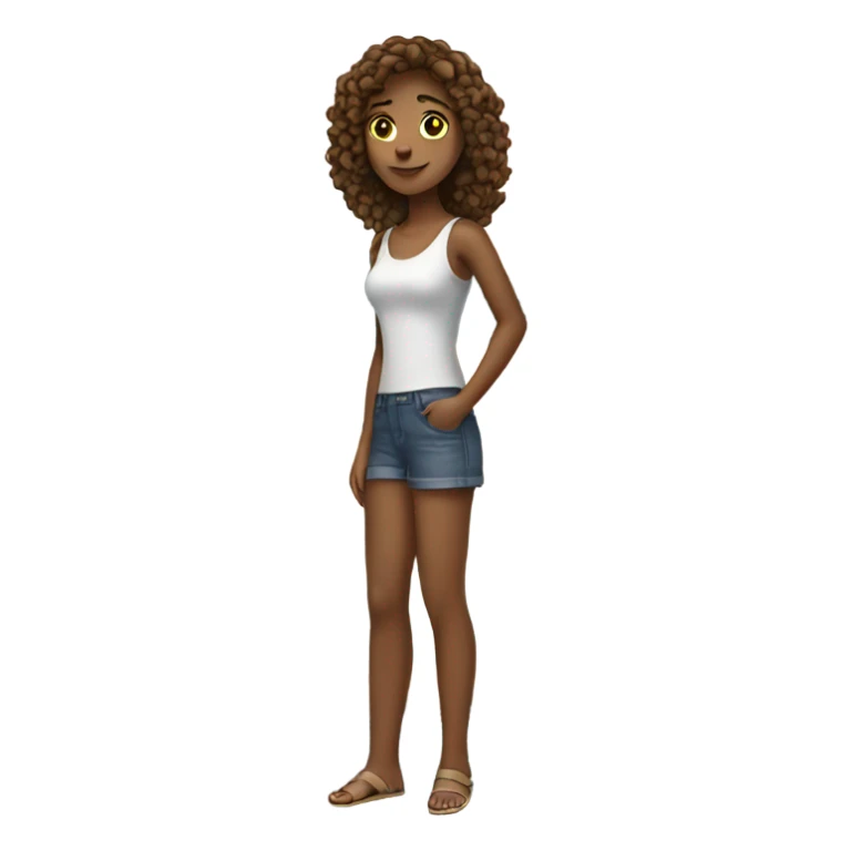 Girl on a yacht sticker