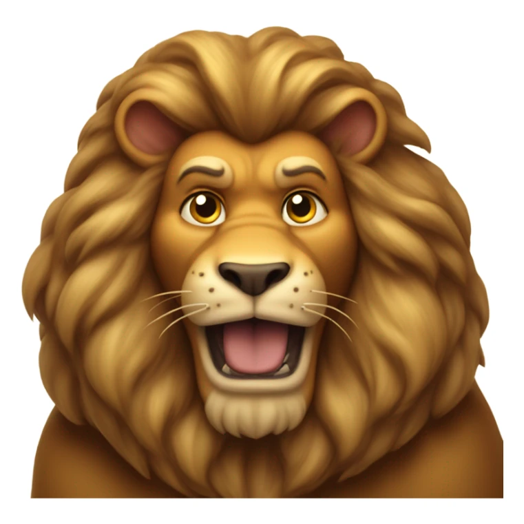 The Cowardly Lion in The Wizard of Oz sticker