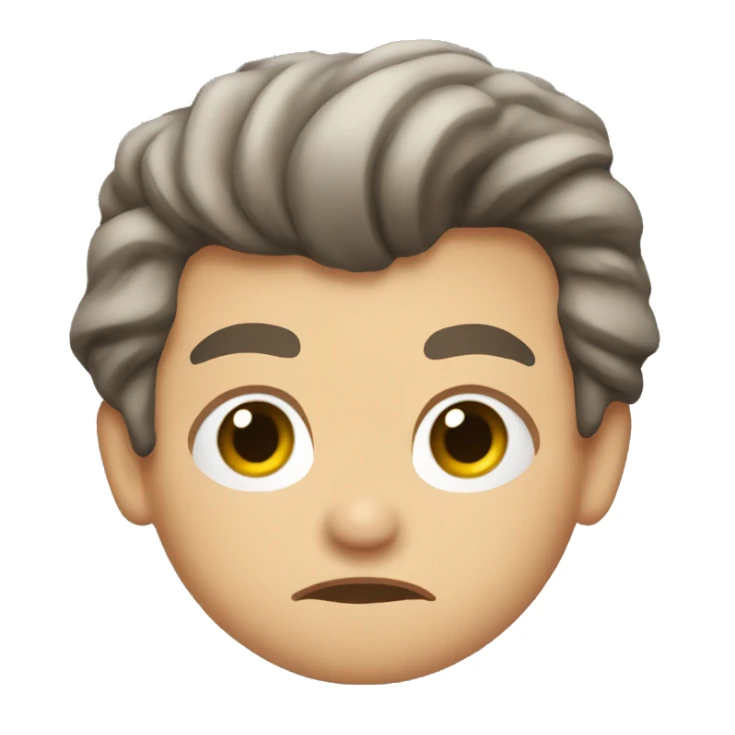 harry styles frowning sticker