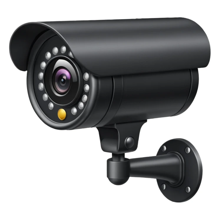 cámara seguridad remota sticker