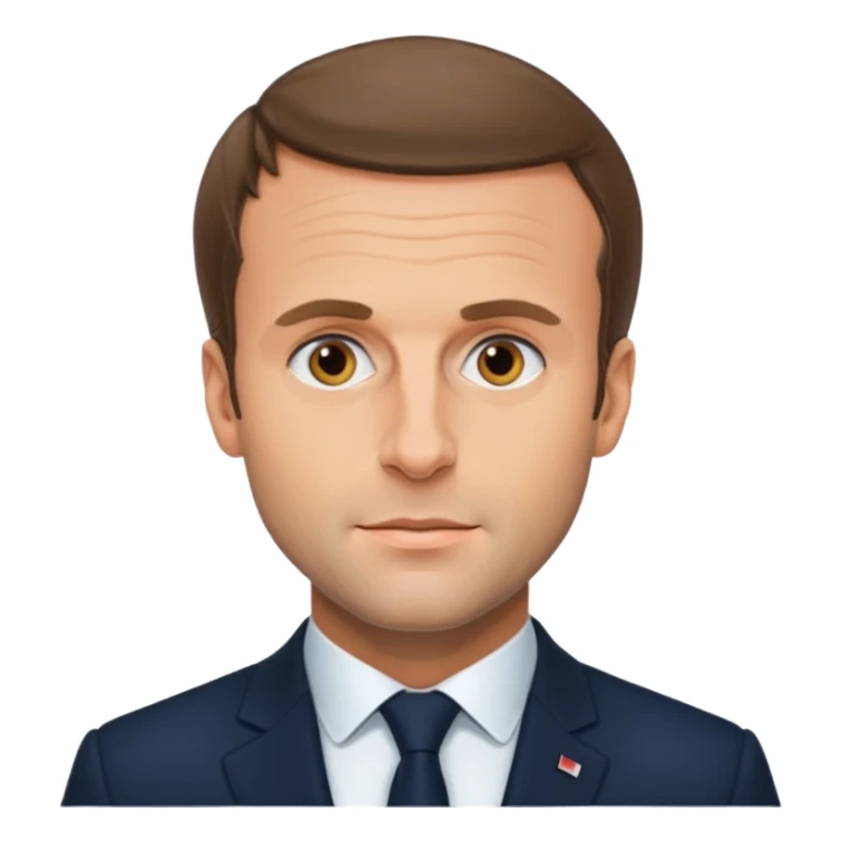 Macron sticker