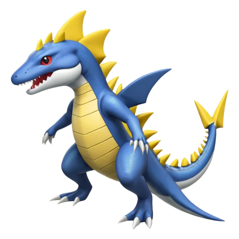 Sharpedo-Garchomp-Ampharos-Rhypherior-Sceptile-fusion sticker