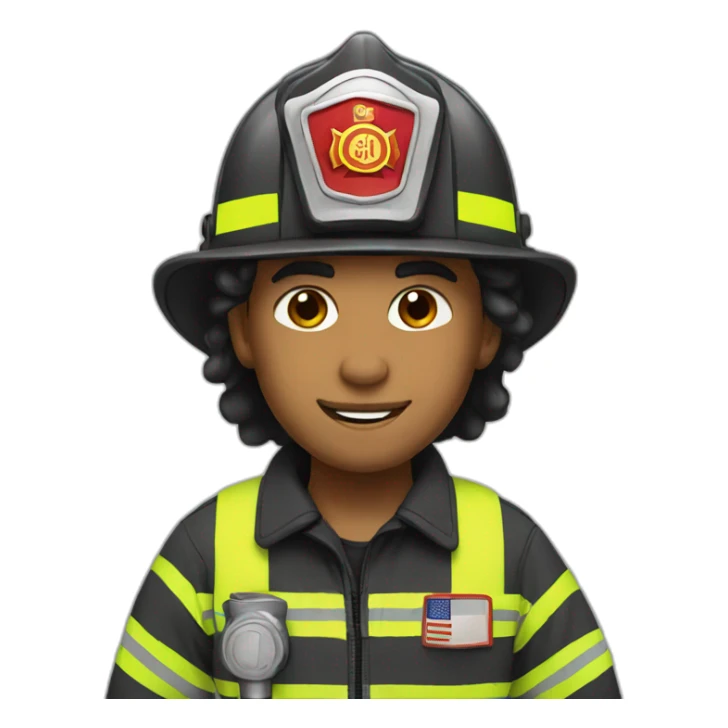 Firefighter sticker