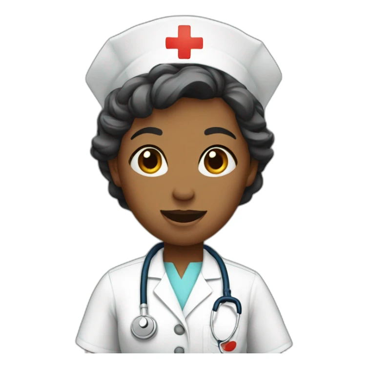 Nurse crazy sticker