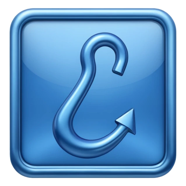 Ein blaues korrekt hake. In einer vierek sticker