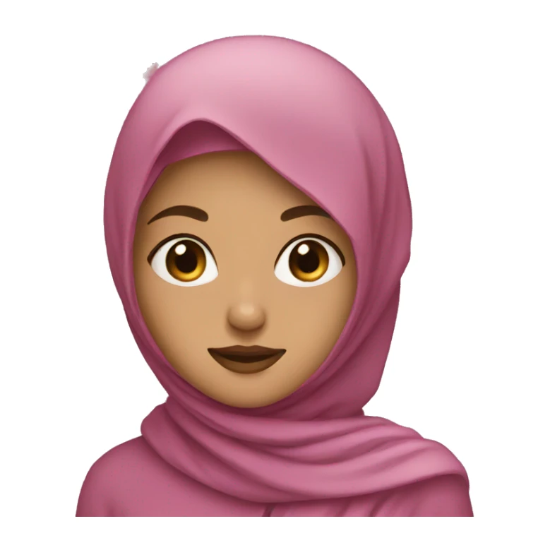 Girl with hijab sticker