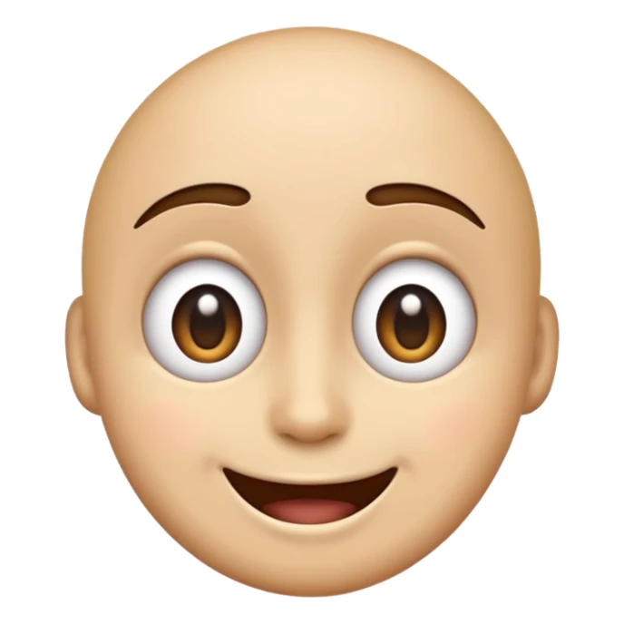 Make a imogi that shows that it really like something, but there are no hearts or stars in it's eyes. sticker