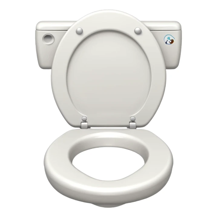 Baby toilet seat sticker