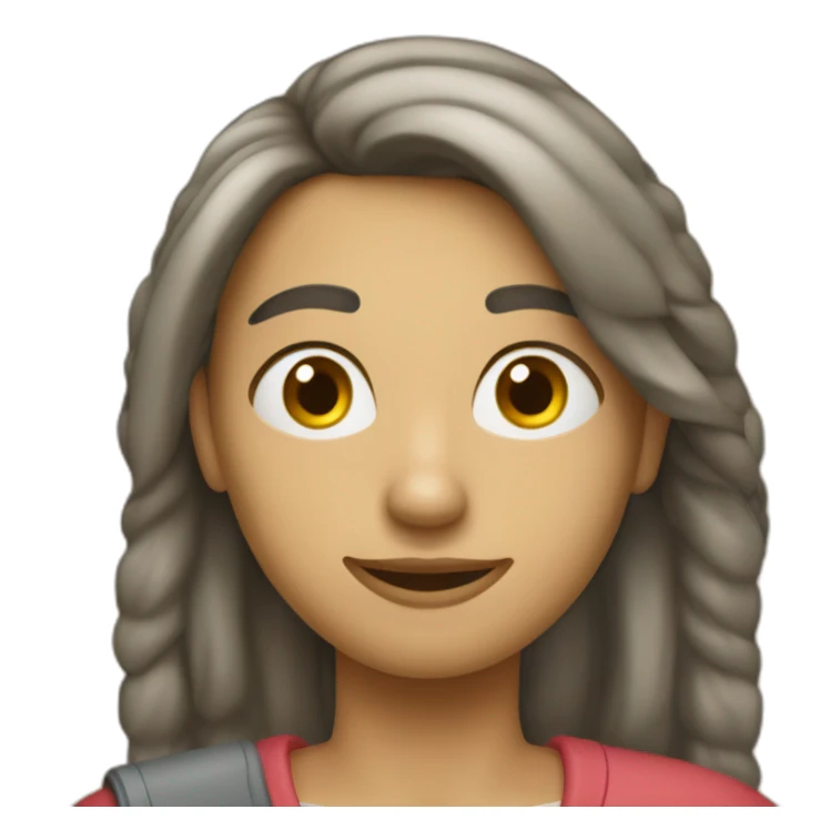 un persoone panique qui n' a pas fait ses devoirs sticker