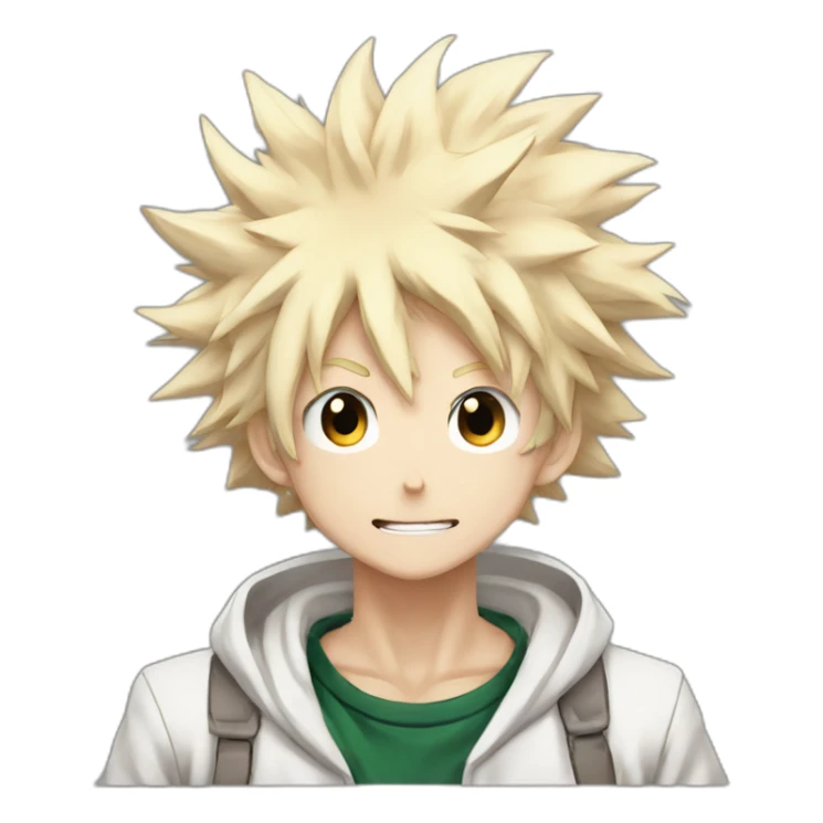 Bakugo my hero academia manga sticker