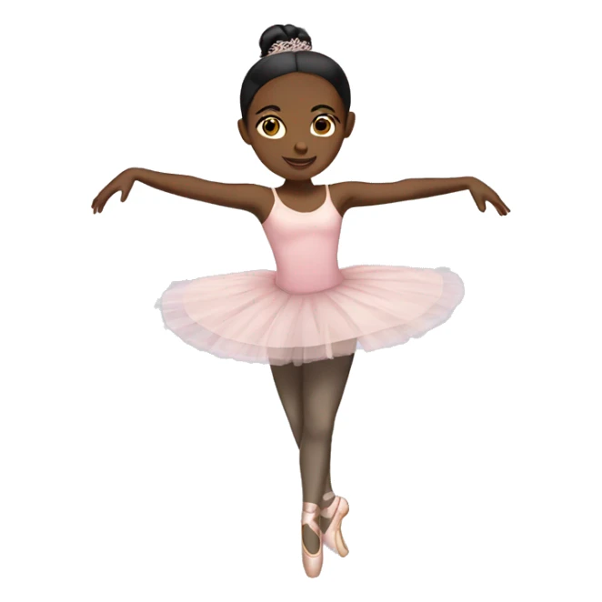 Black ballet sticker